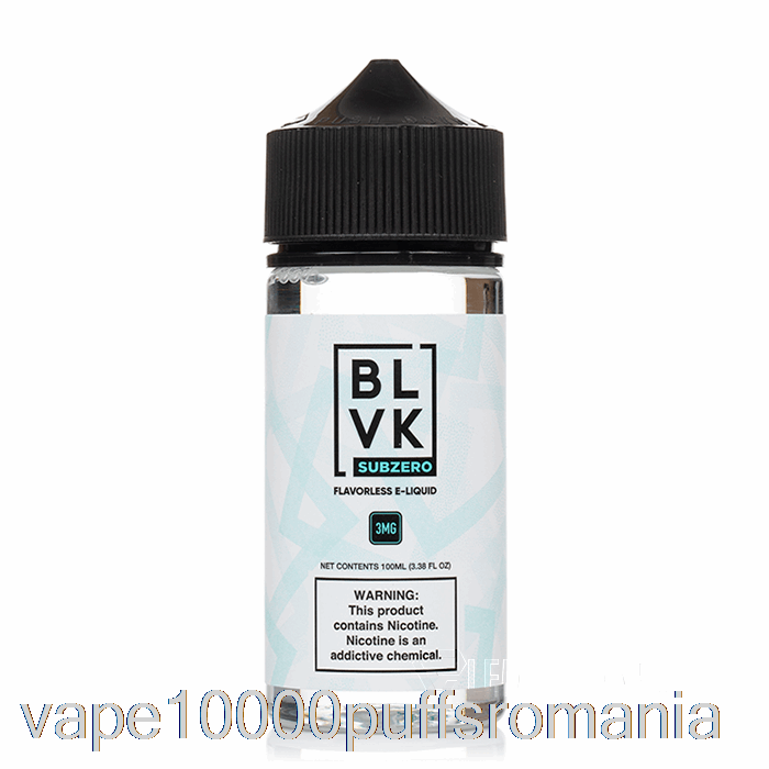 Vape Romania Sub Zero - Blvk - 100ml 6mg